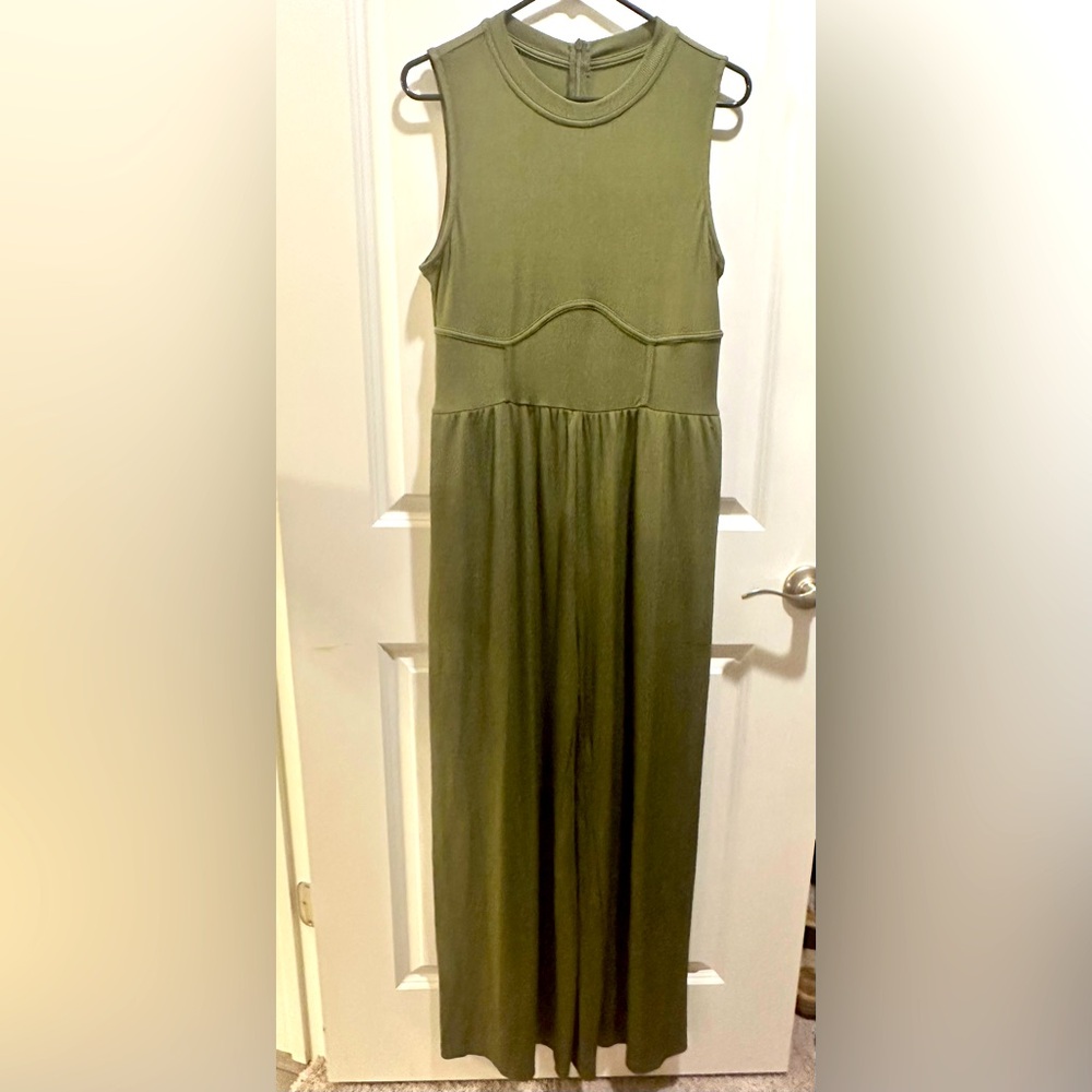 Olive Green Jumpsuit